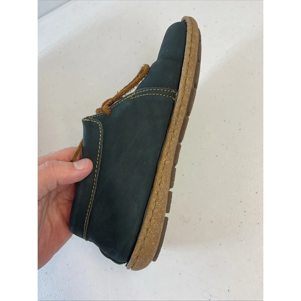 Born Nuala Blue Nubuck Leather‎ Booties Women 9US/40.5 EU Casual Comfy